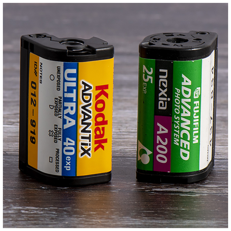 APS film cannisters.
