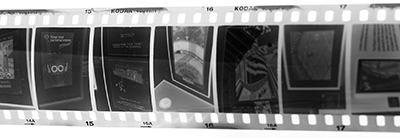 35mm 1/2 frame film negative
